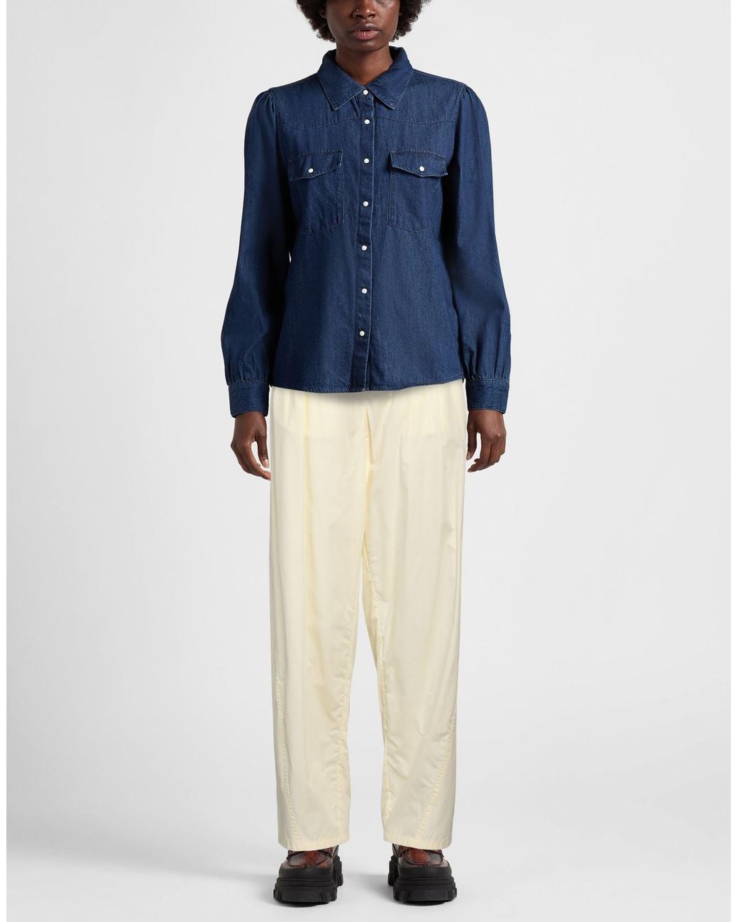 DARKPARK White Pants Cotton