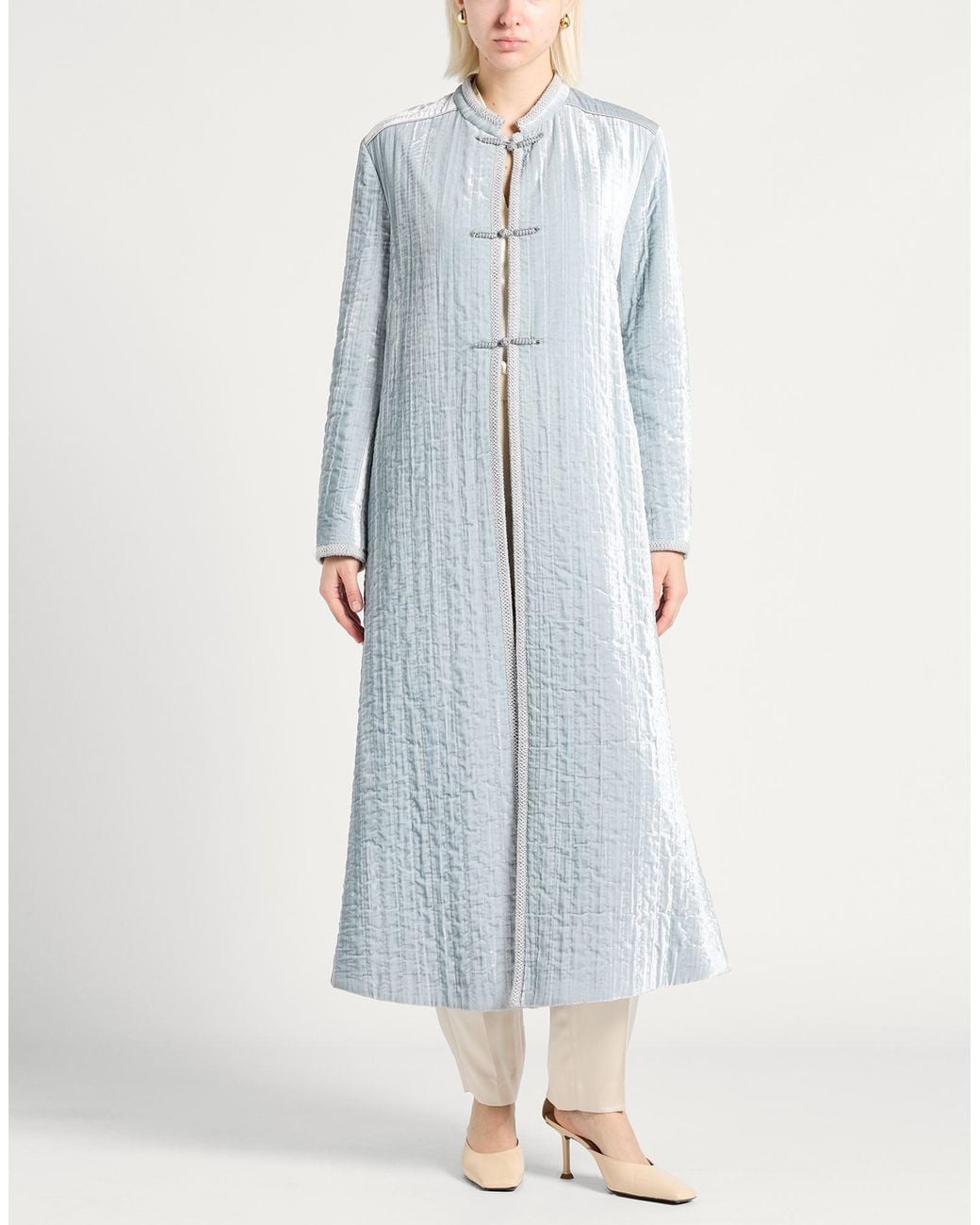 Forte_forte Gray Overcoats & Trench Coats