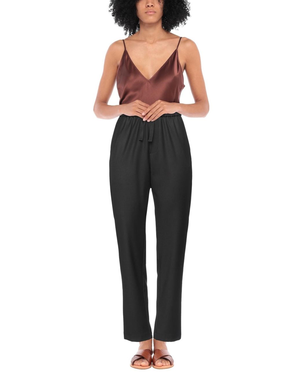 SOLOTRE Black Pants