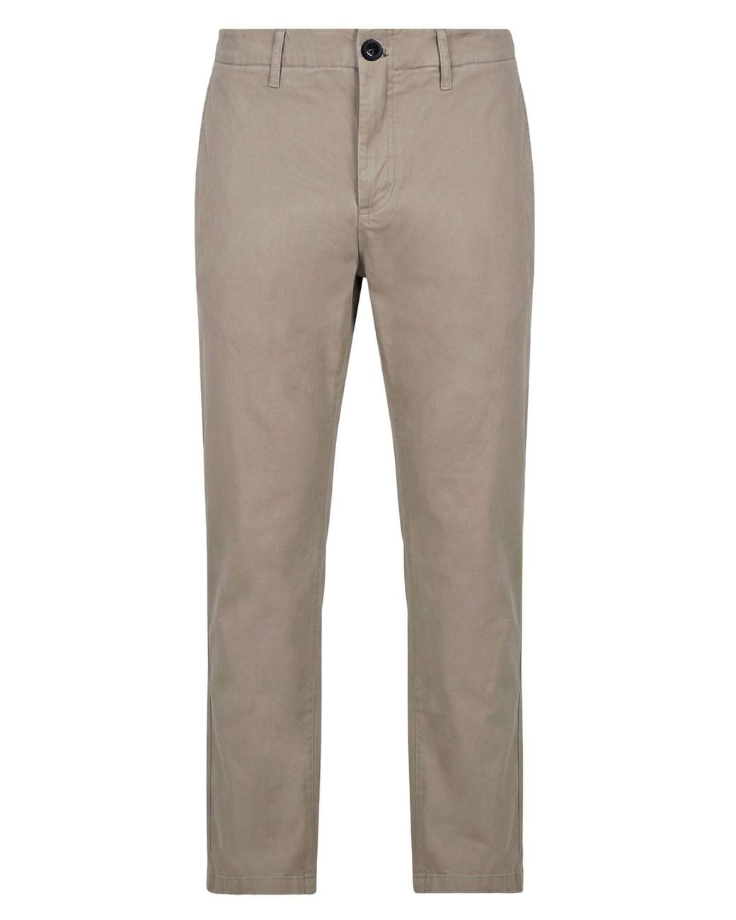 Department 5 Gray Charcoal Pants Cotton, Elastane for men