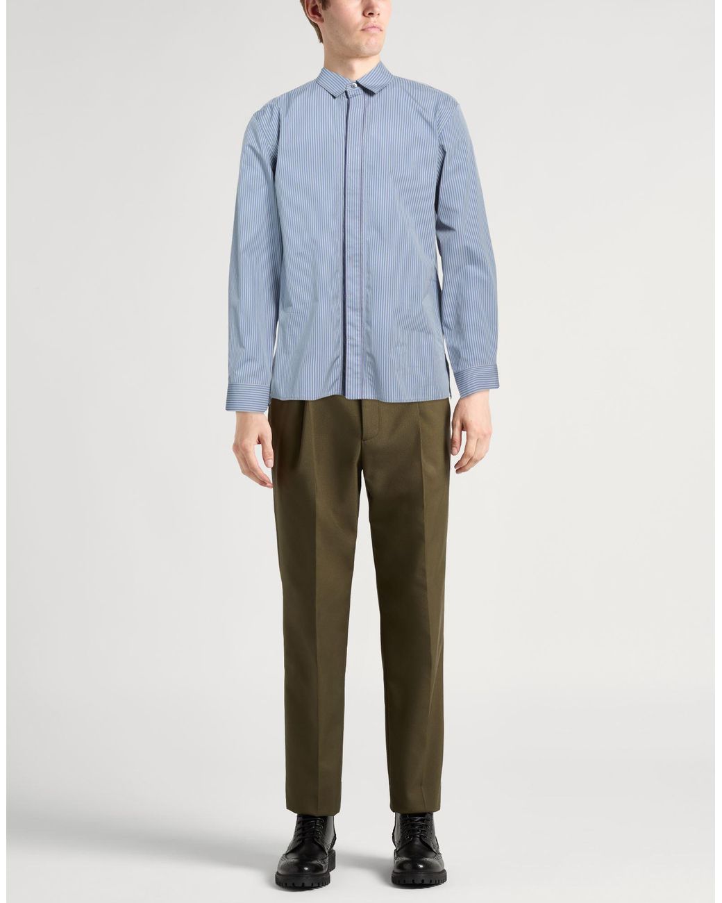 Camisa Theory de hombre de color Blue