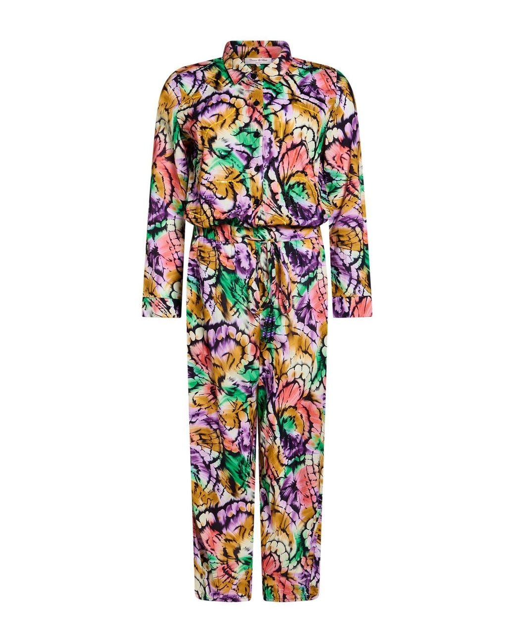 CONNOR & BLAKE White Jumpsuit Cotton