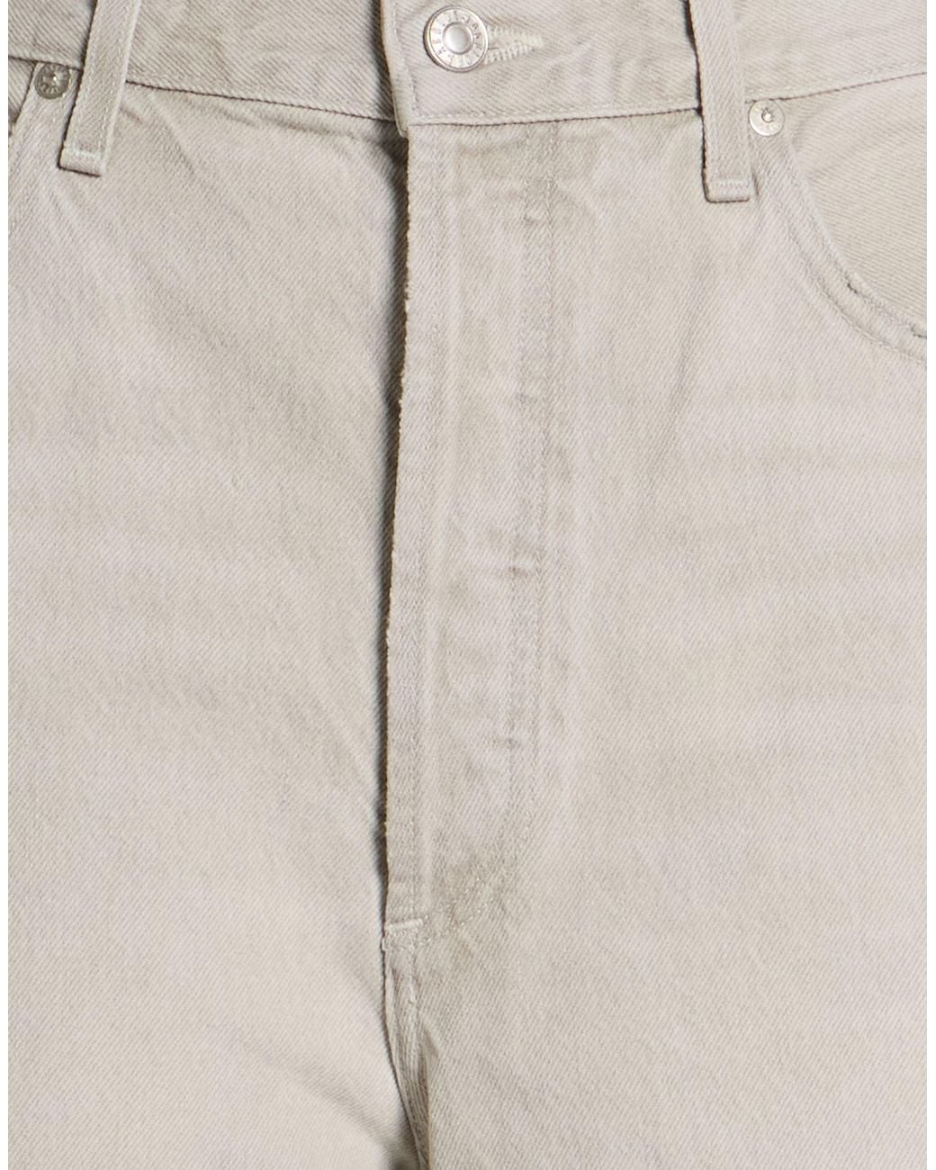 Agolde Gray Jeans Cotton