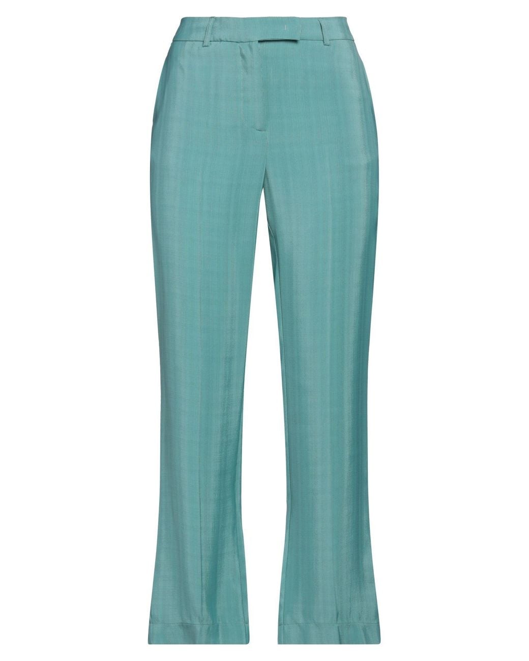 Semicouture Blue Pants Viscose