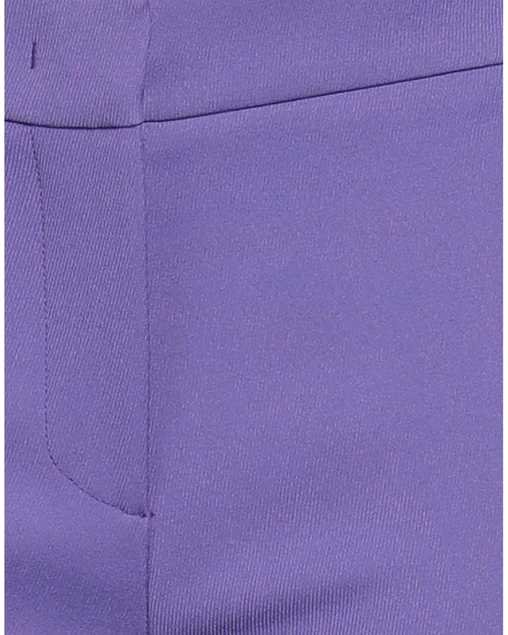 Aniye By Purple Pants Polyester, Elastane