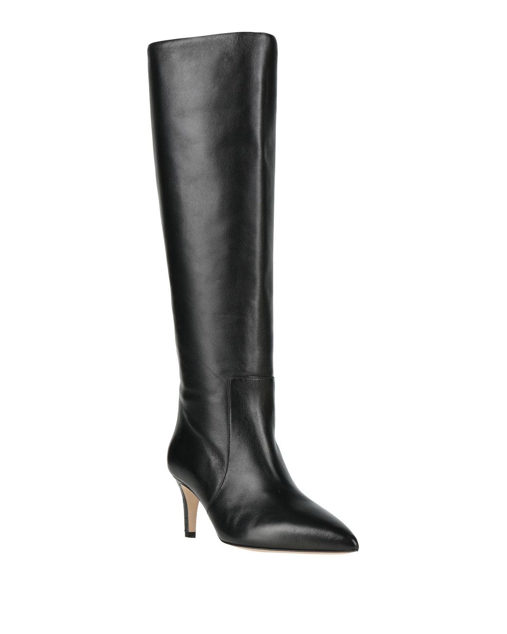 Paris Texas Black Boot Leather