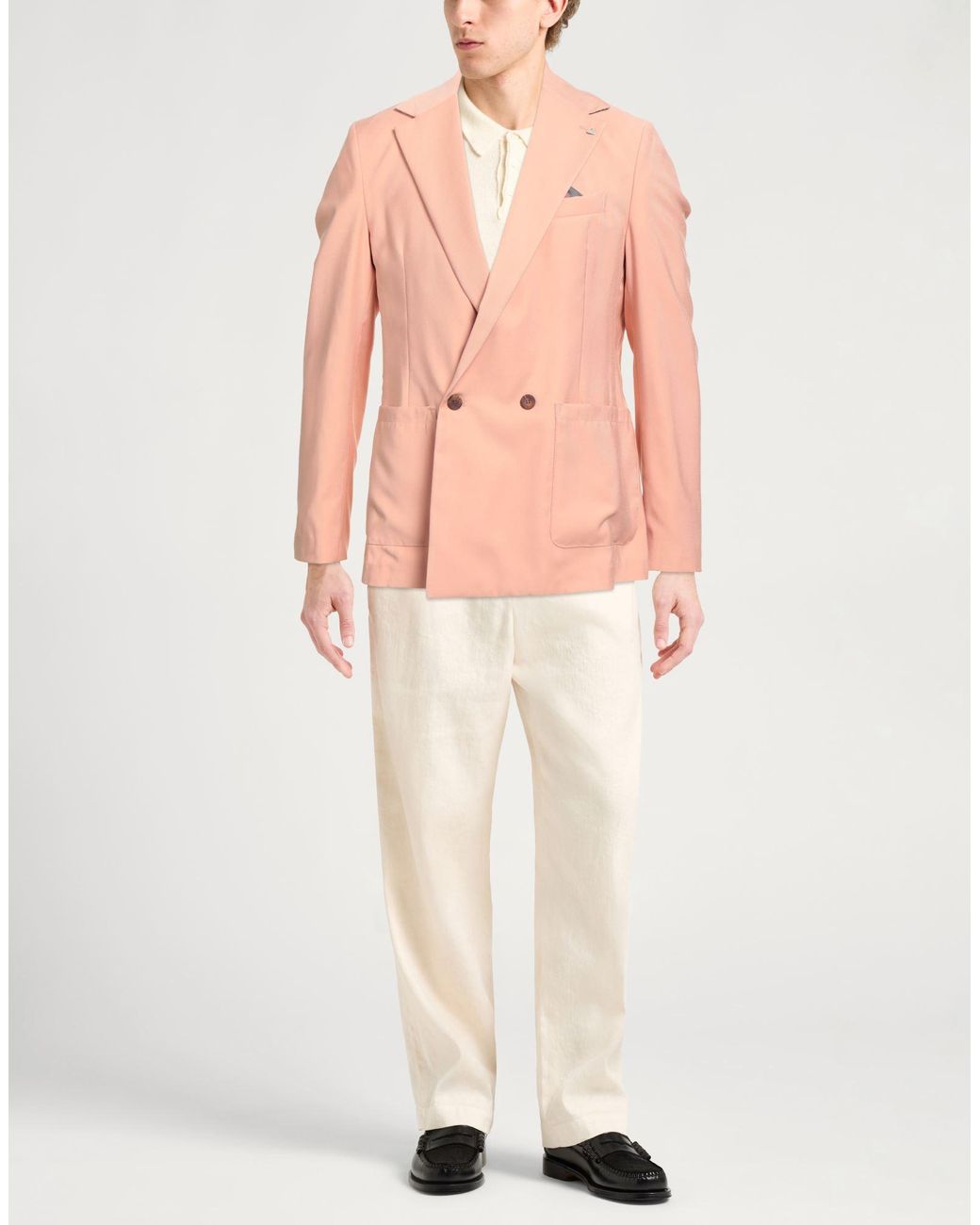Berna Pink Blazer for men
