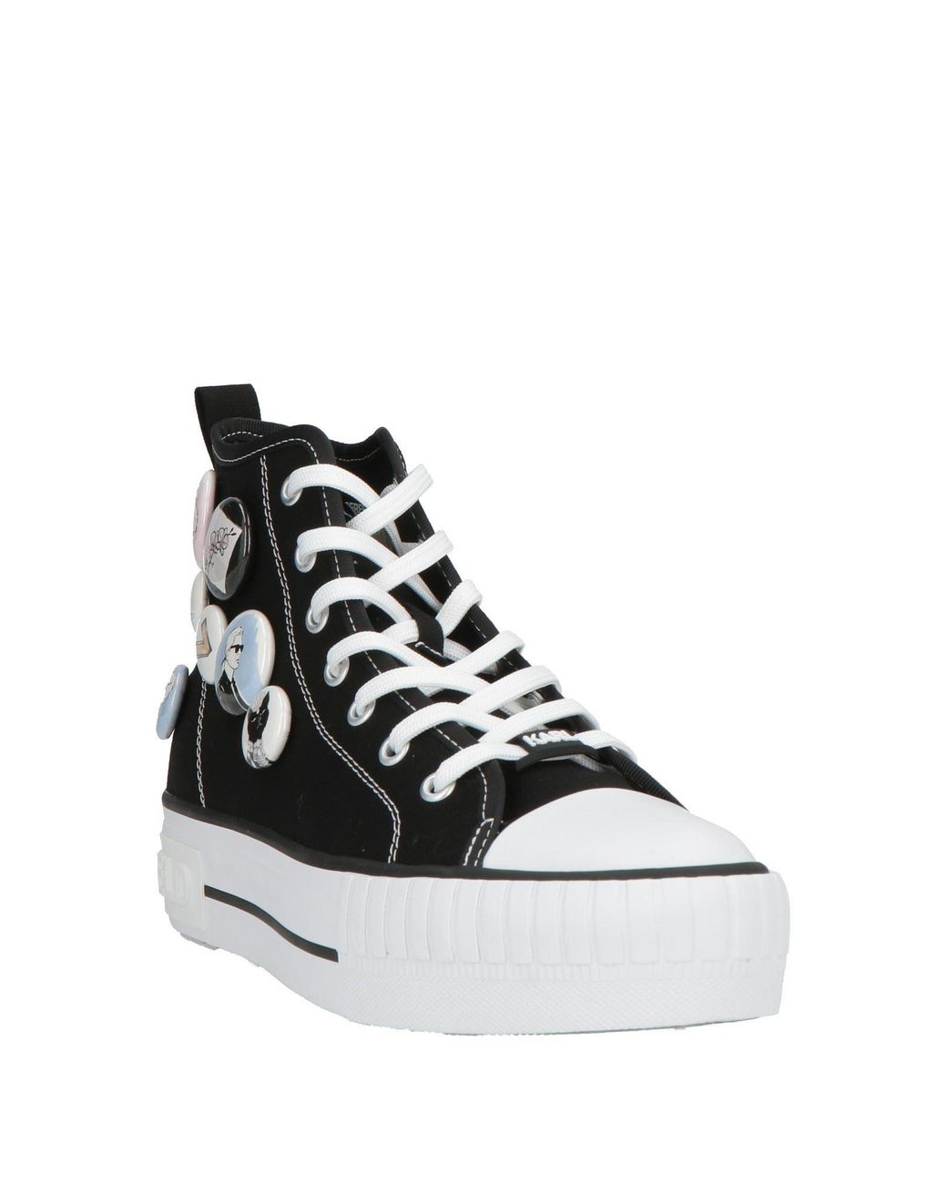 Karl Lagerfeld Black Trainers