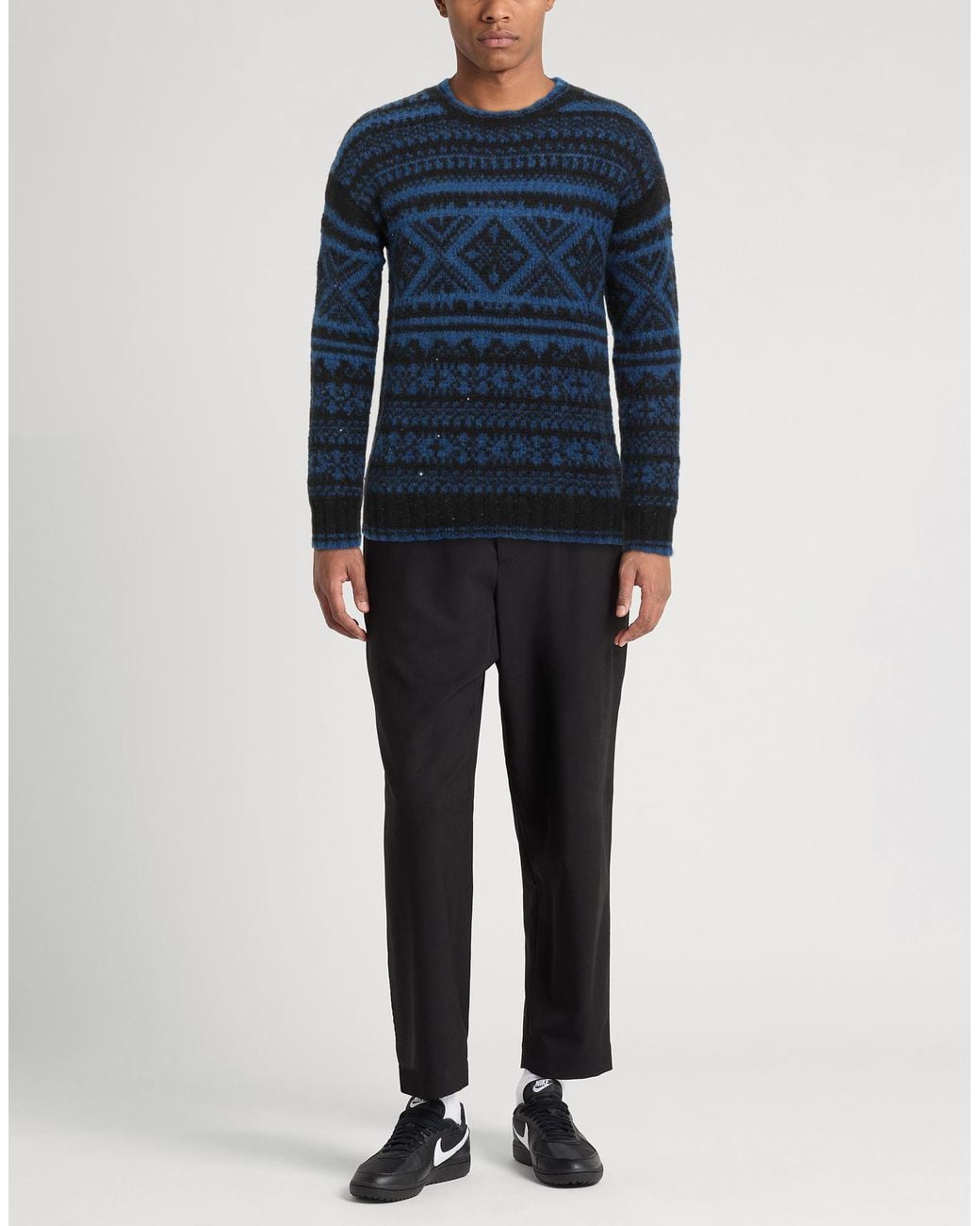 Laneus Blue Jumper for men