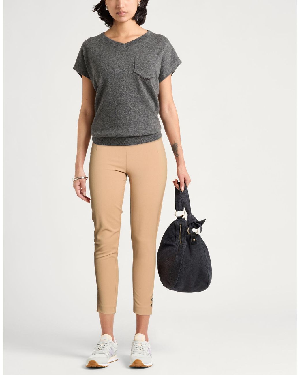 Pantalon Herno en coloris Natural