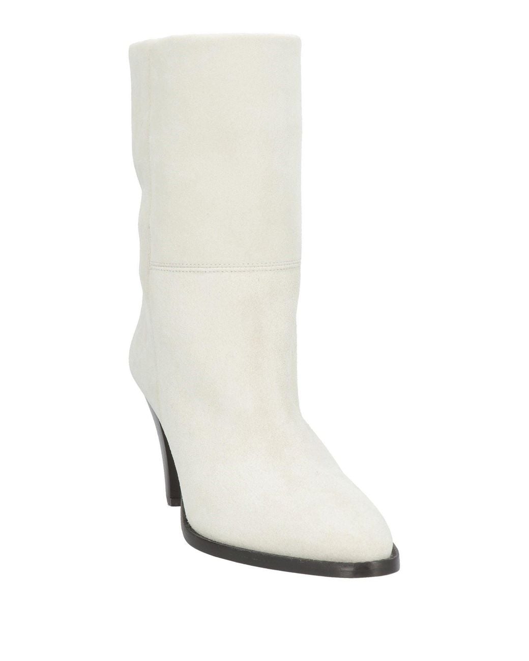 Isabel Marant White Ankle Boots