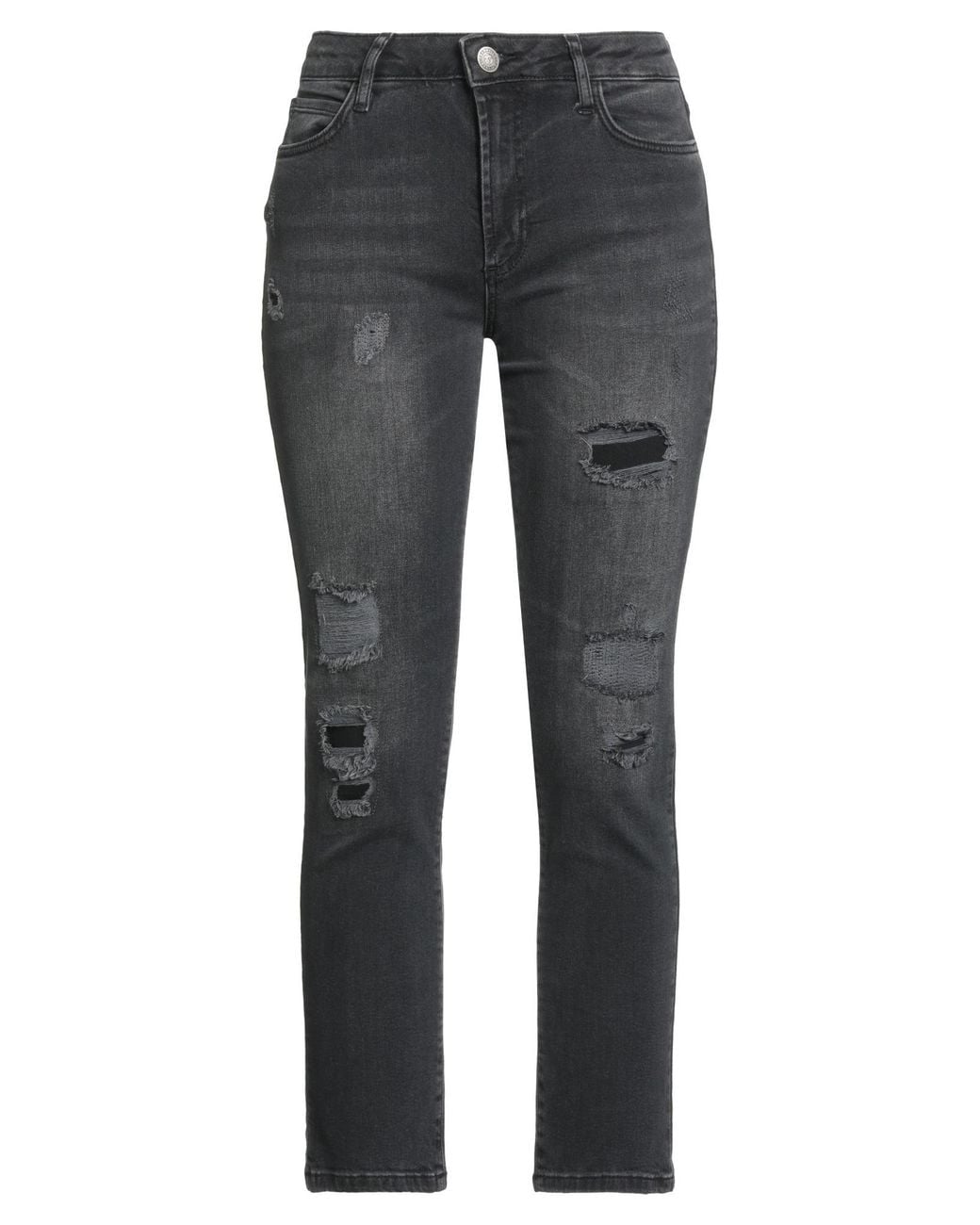 Fred Mello Gray Jeans Cotton, Elastane