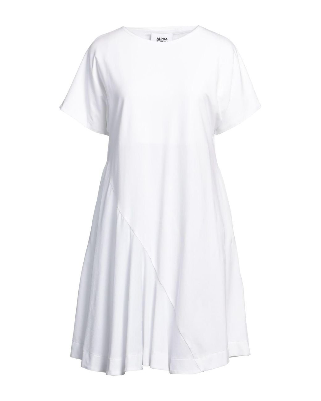 Alpha Studio White Mini-Kleid