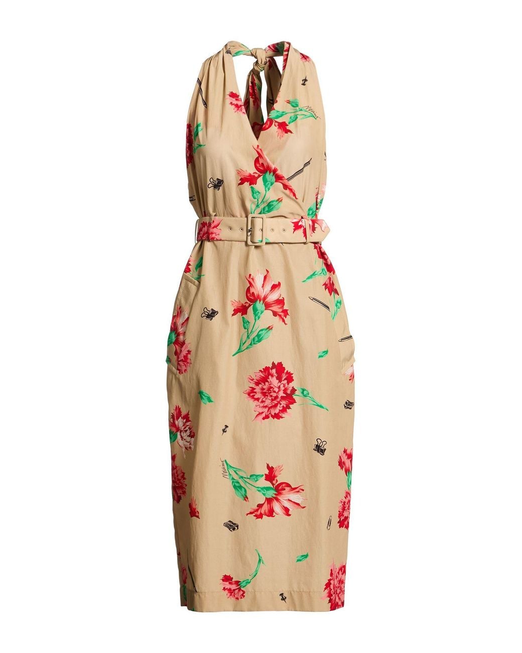 Moschino White Midi Dresses