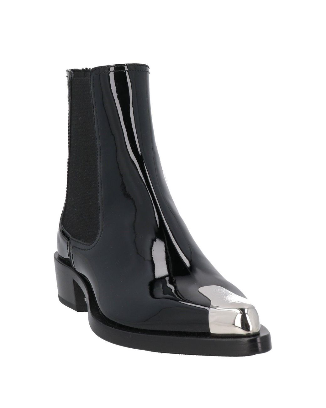 McQueen Black Ankle Boots