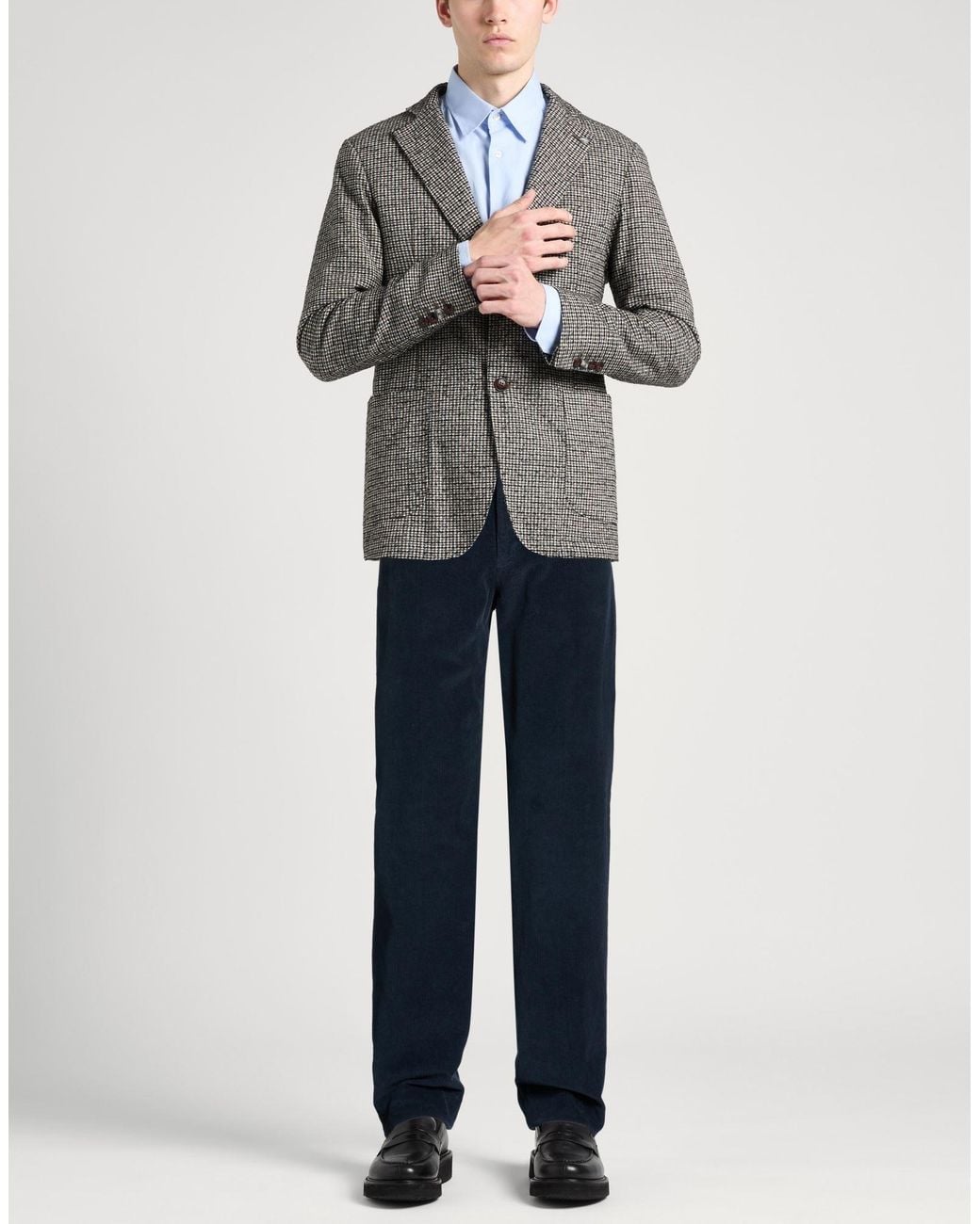 Incotex Blue Pants for men