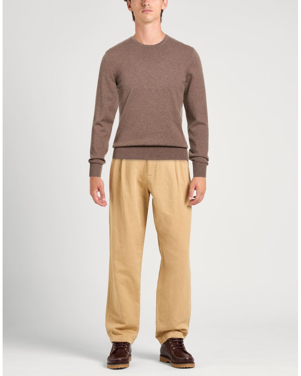 Gran Sasso Brown Jumper for men