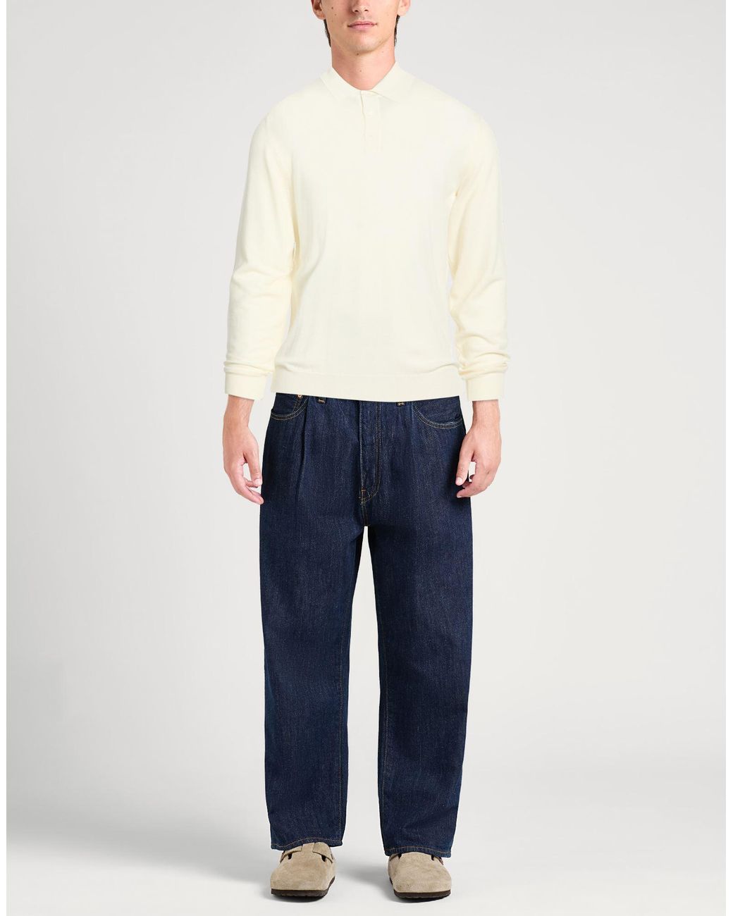 Zanone White Jumper for men