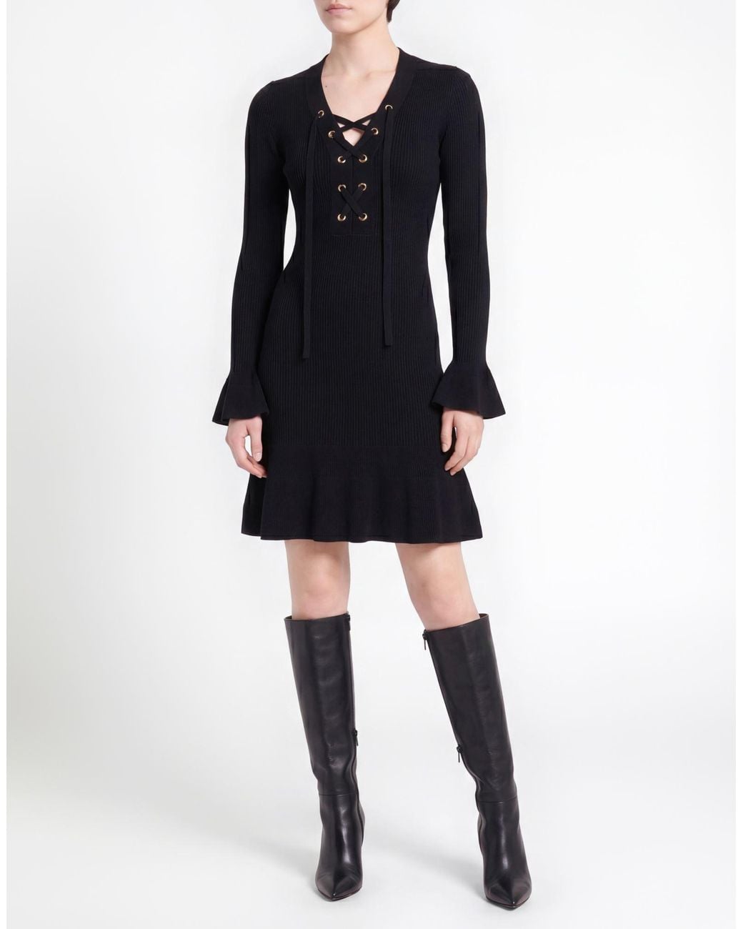 Twinset Black Mini Dress