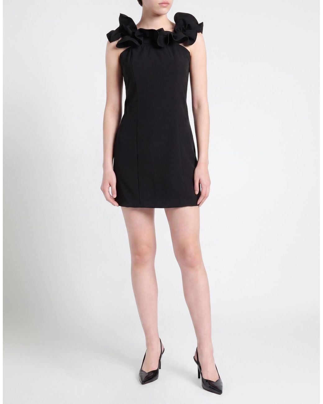 ROTATE BIRGER CHRISTENSEN Black Mini Dress