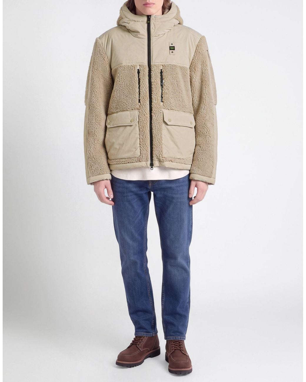 Shearling & Teddy di Blauer in Natural da Uomo