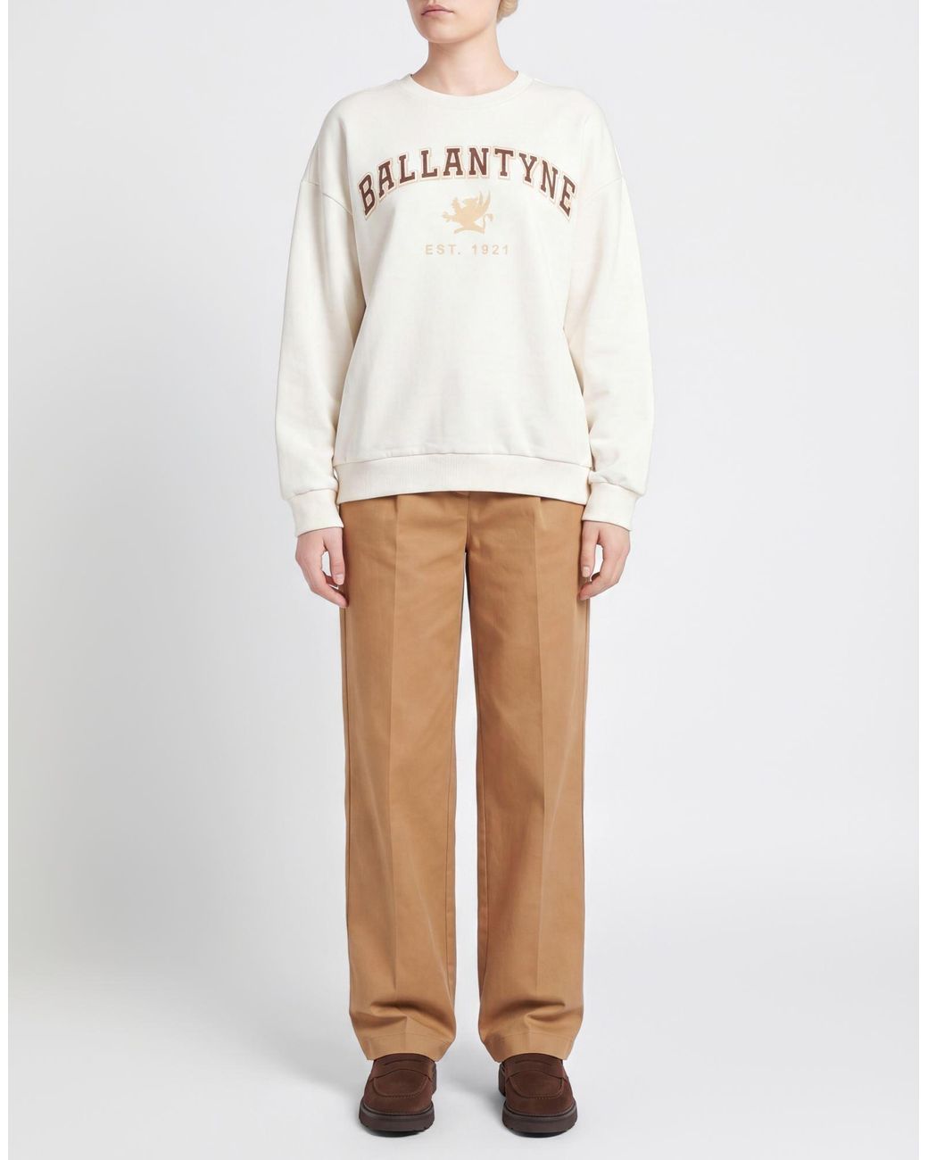 Ballantyne White Sweatshirt