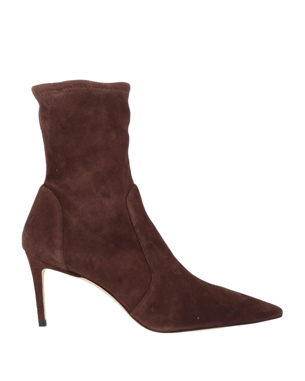 Stuart Weitzman Brown Ankle Boots Leather