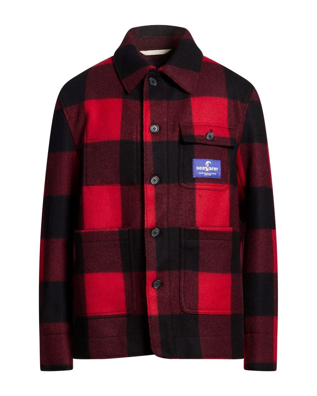 Seafarer Red Jacket Wool, Polyamide for men