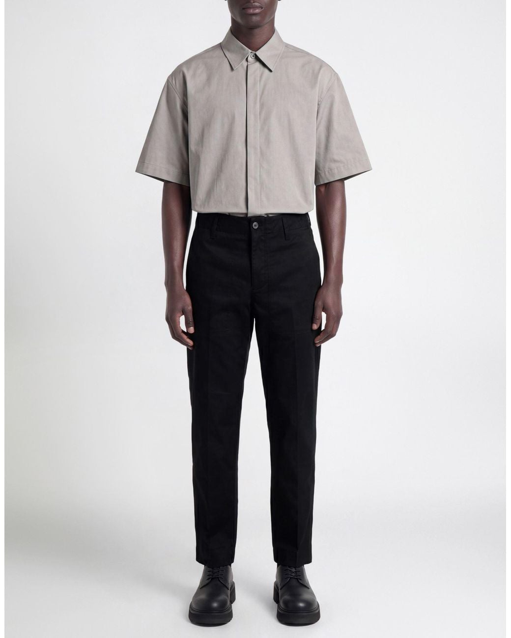 Briglia 1949 Black Pants Cotton, Elastane for men