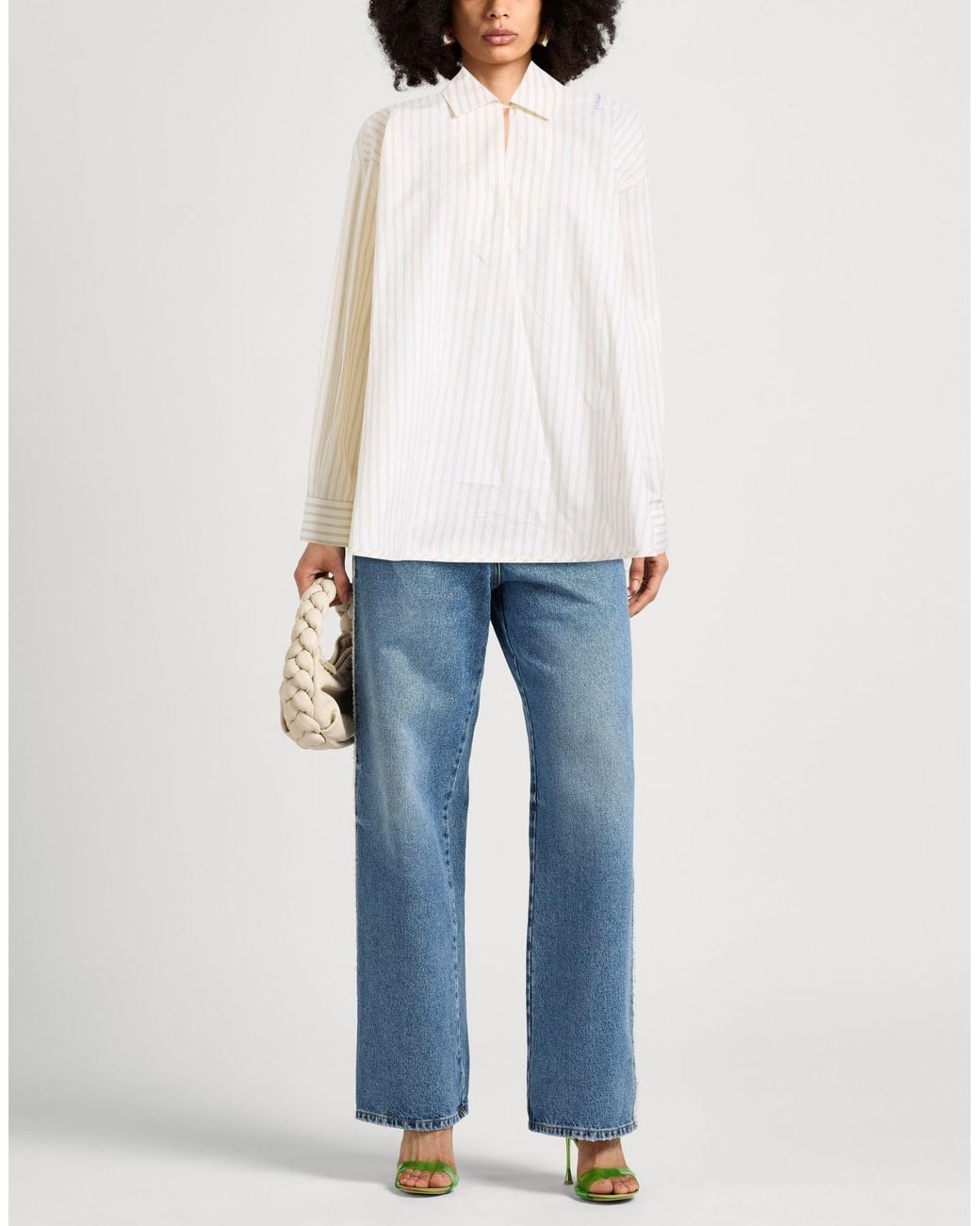 Marni White Cream Top Cotton