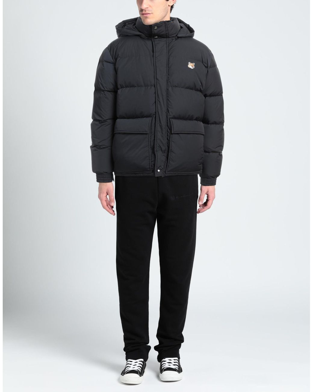 Maison Kitsuné Black Puffer for men