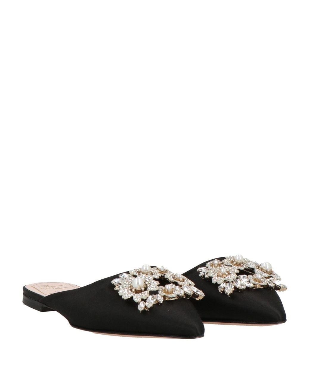 Roger Vivier White Mules & Clogs