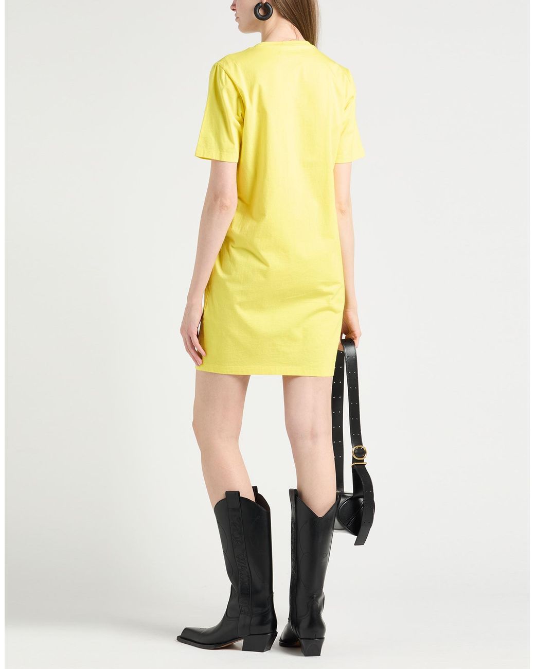 DSquared² Yellow Mini Dress