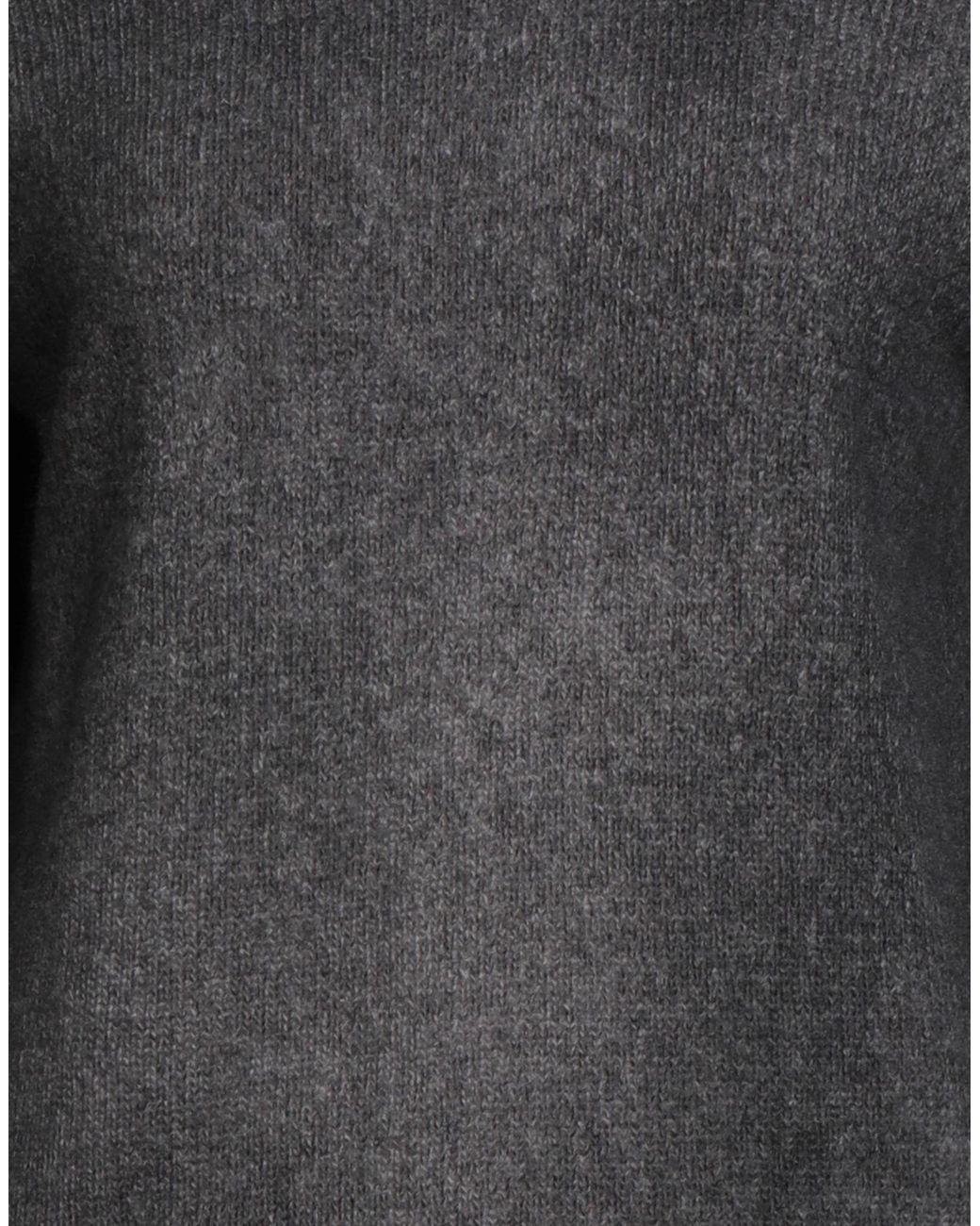 Aragona Gray Turtleneck Wool, Cashmere