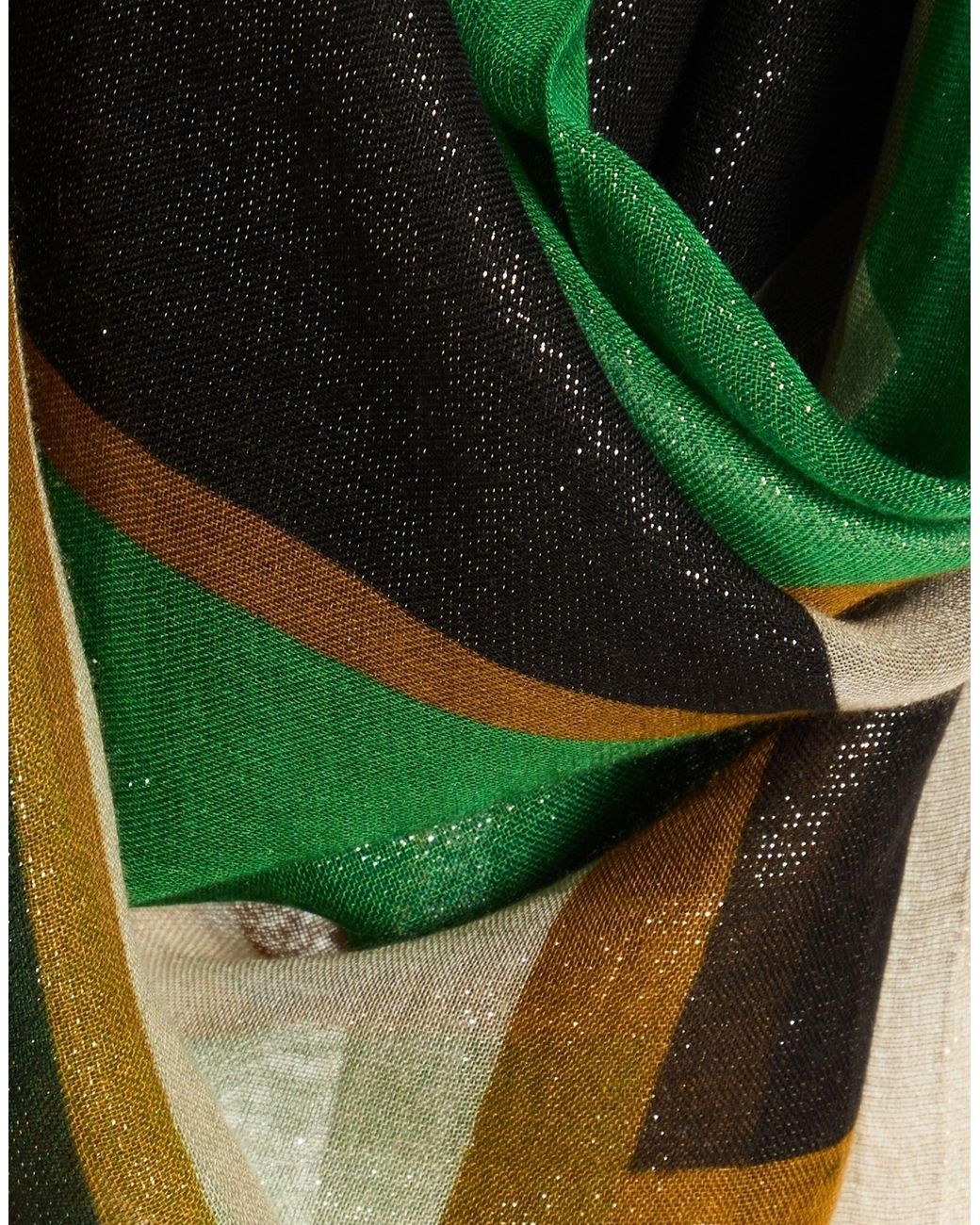 Ferragamo Green Scarf