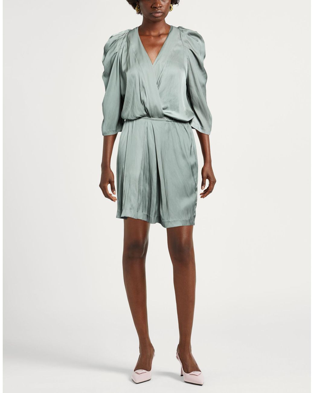 Zadig & Voltaire Green Mini Dress