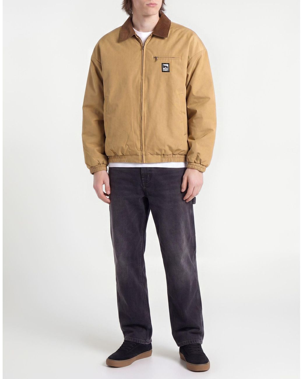 Obey Brown Jacket for men
