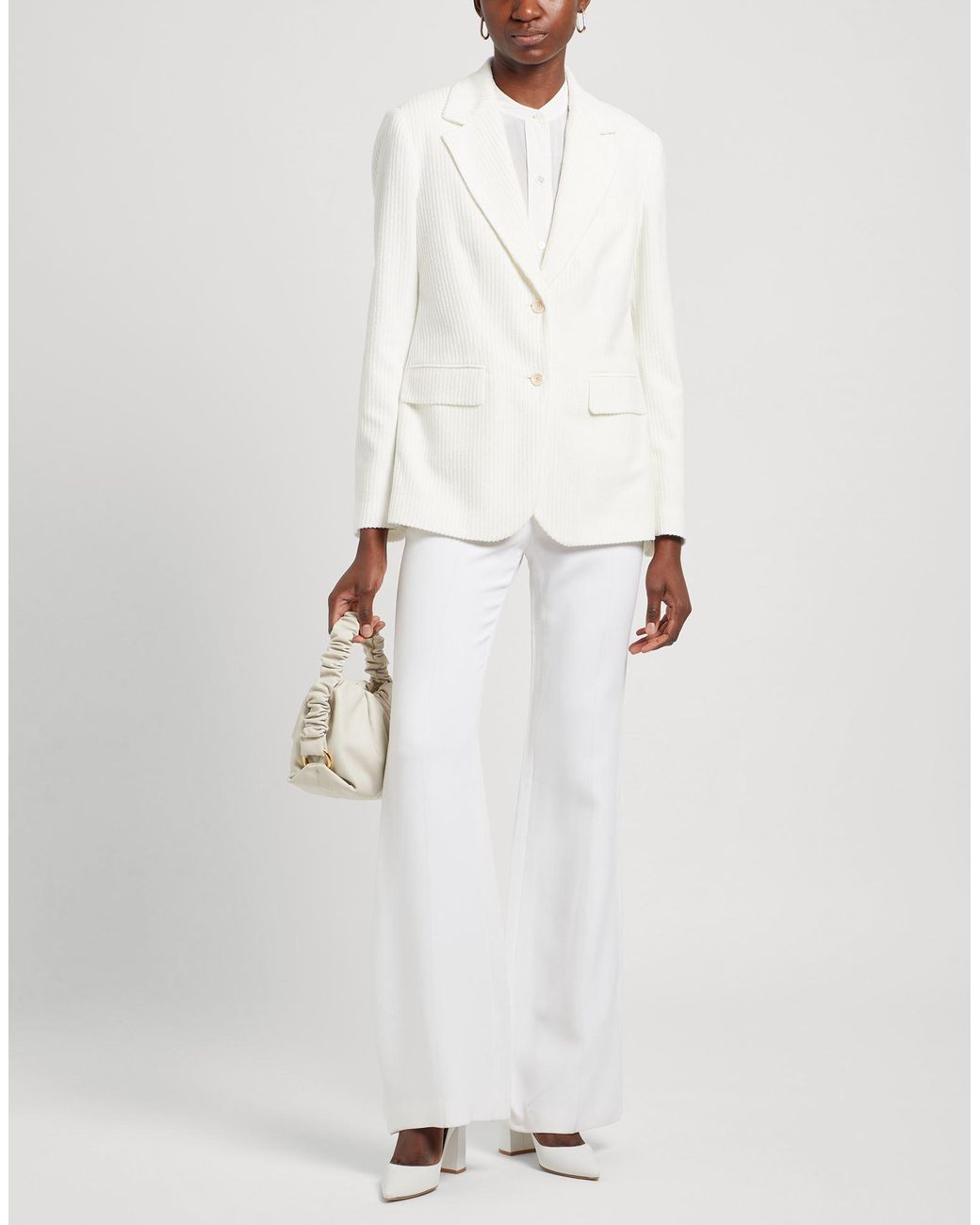Eleventy White Blazer