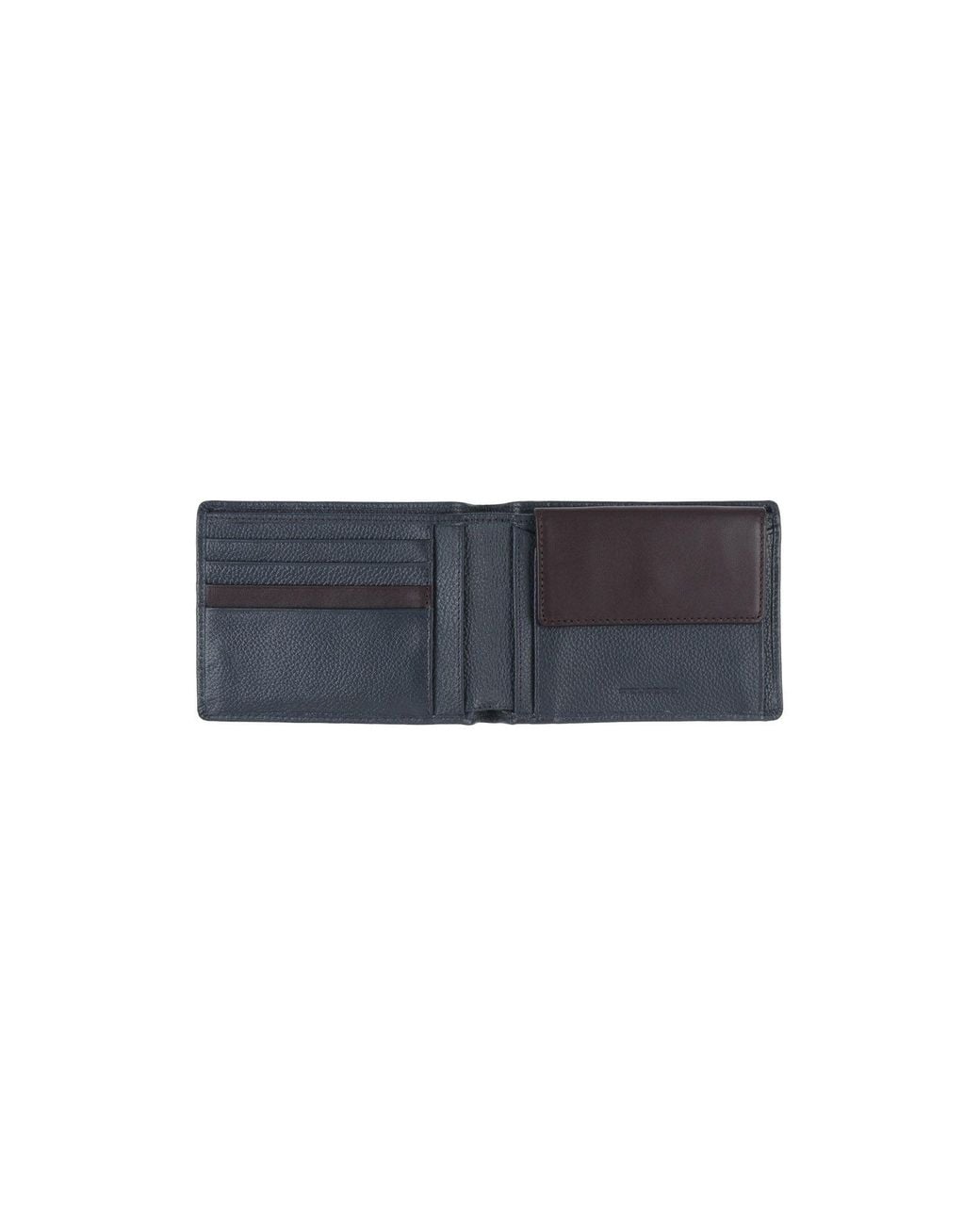 Piquadro Blue Wallet for men