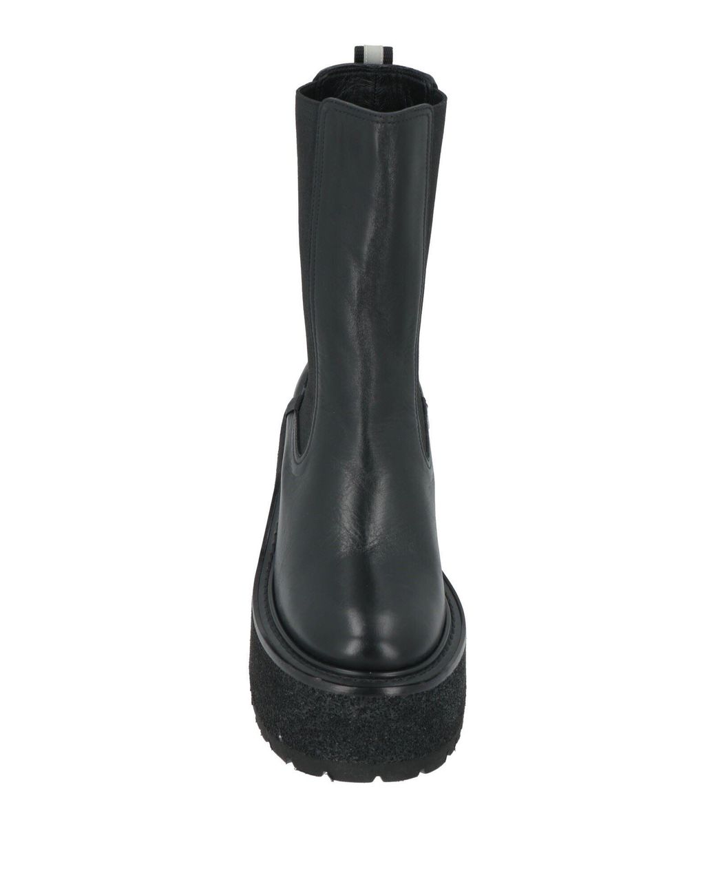 Premiata Black Ankle Boots Leather