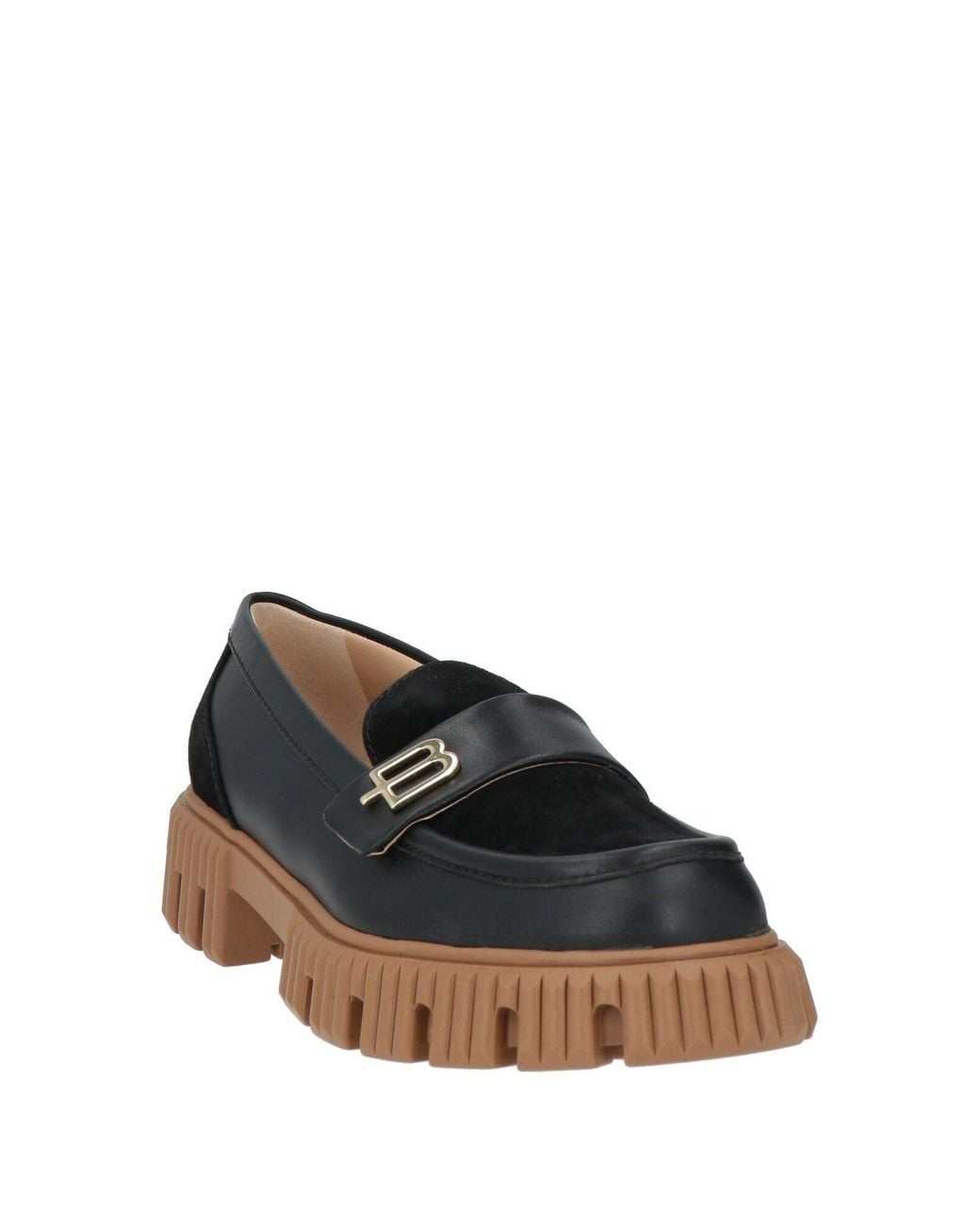 Baldinini Black Mokassin