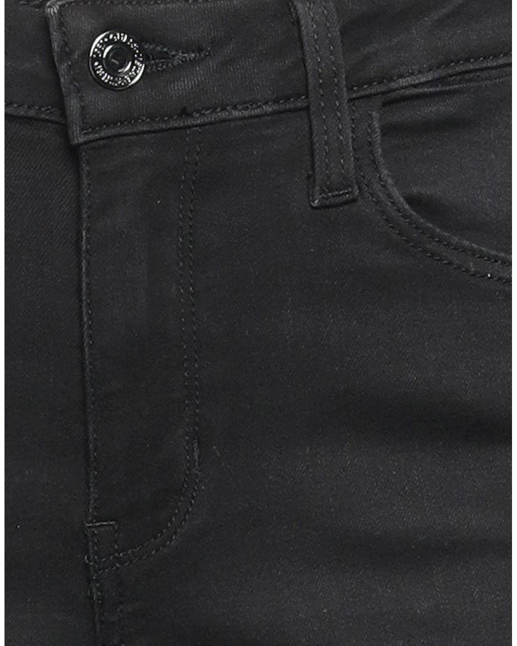 Guess Black Pants Cotton, Polyester, Elastane