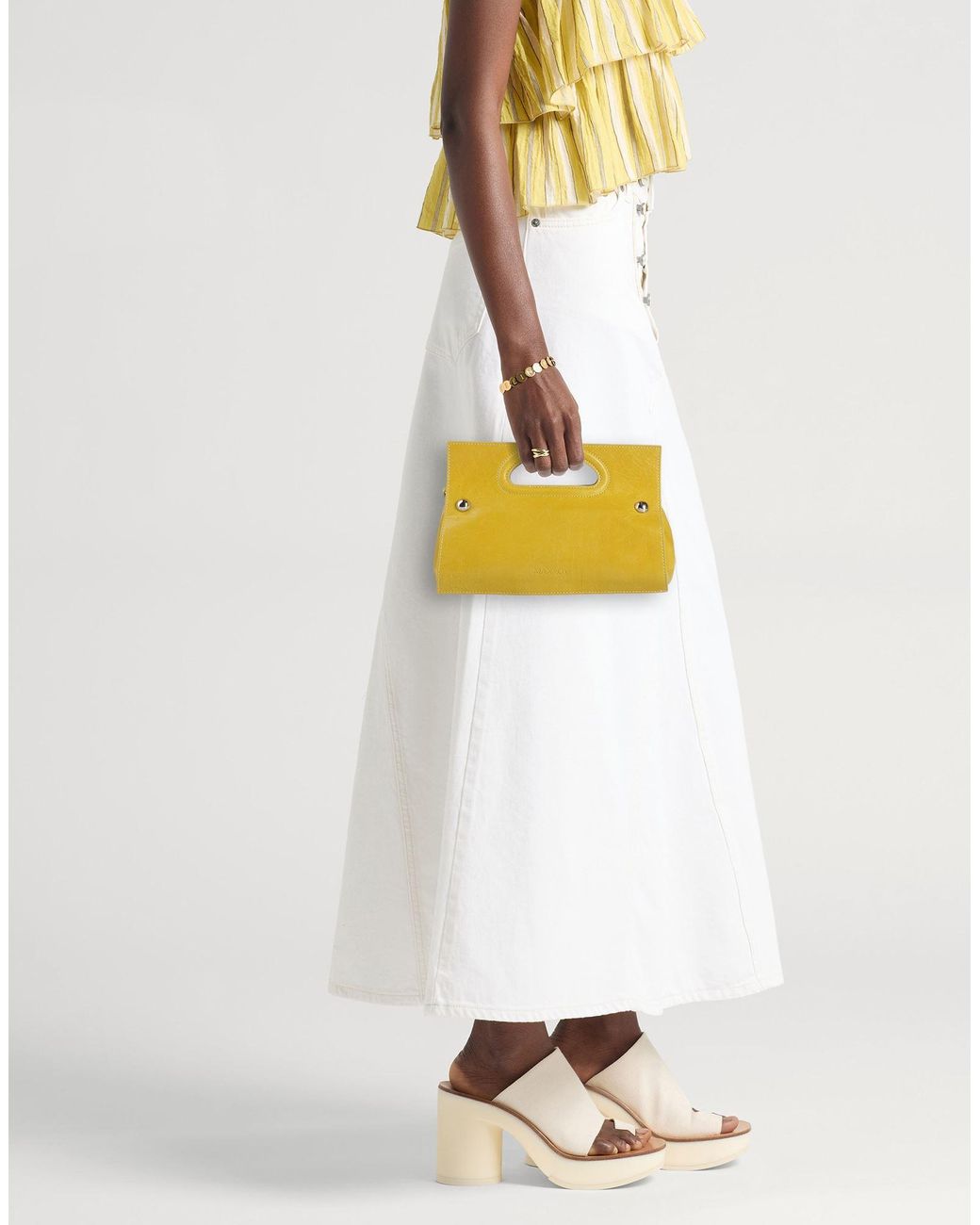 MAX&Co. Yellow Handbag
