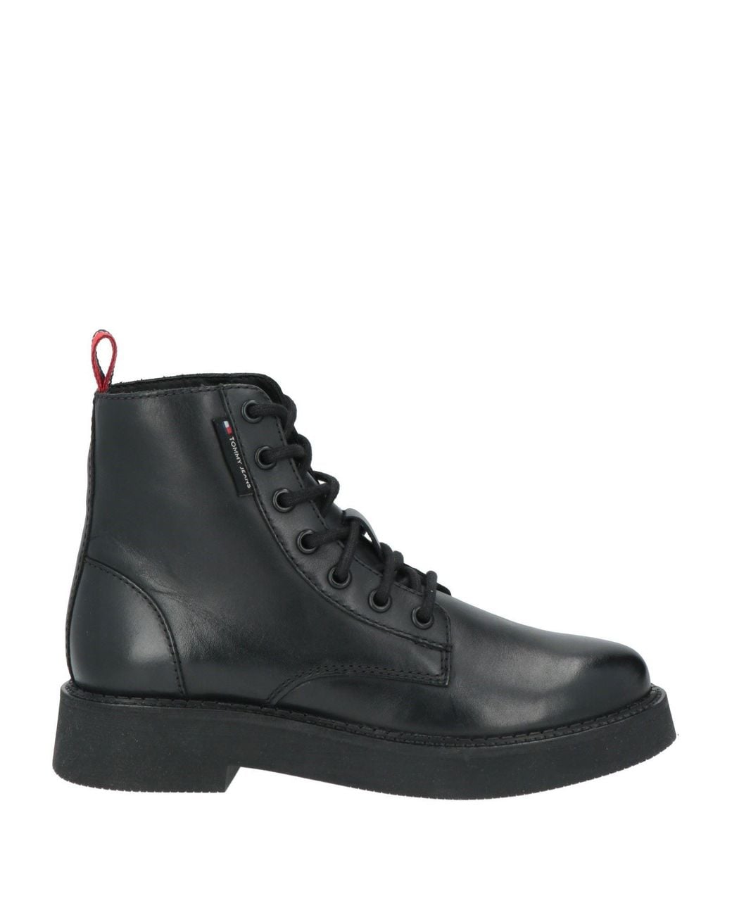 Tommy Hilfiger Black Ankle Boots