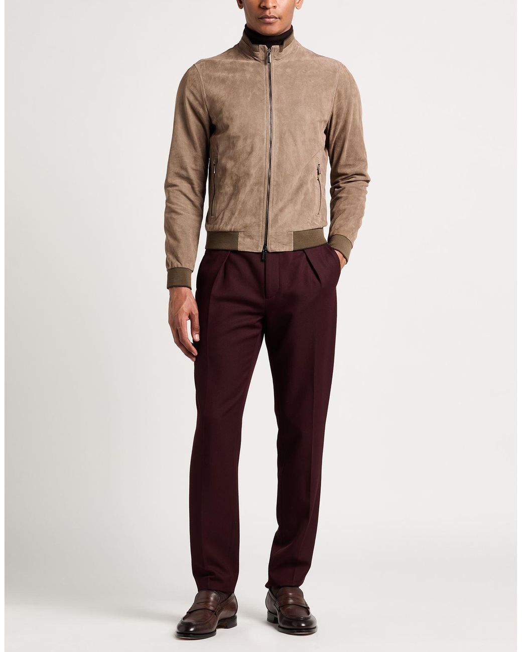 Moorer Brown Jacket for men