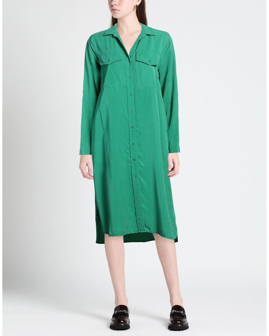 True Religion Green Midi Dress