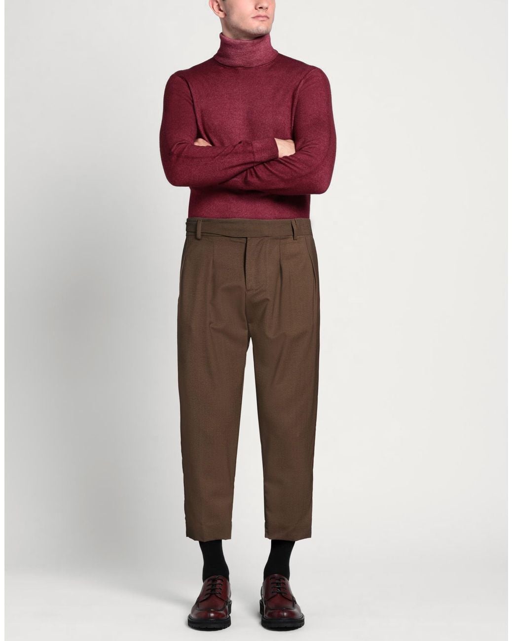 Gazzarrini Brown Trouser for men