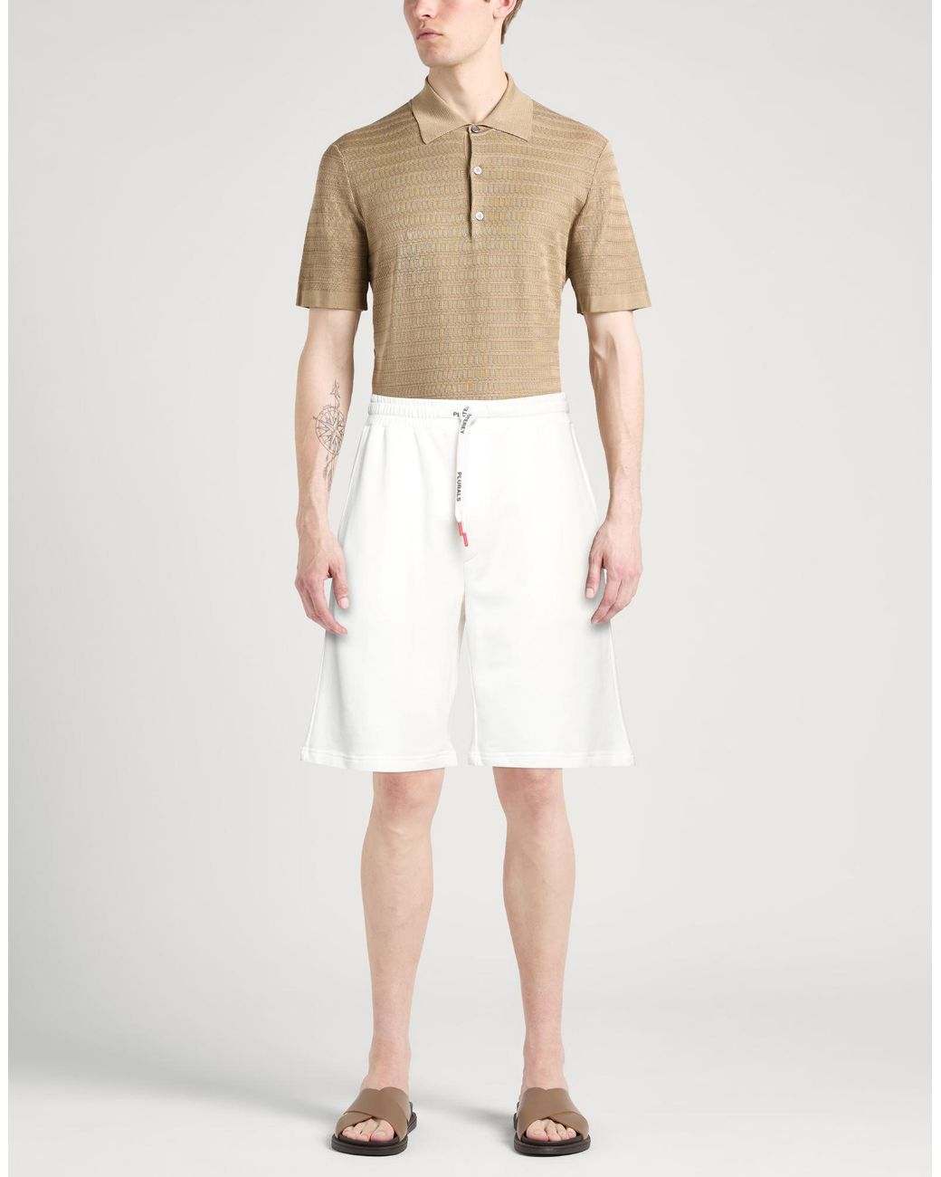 Peuterey White Shorts & Bermuda Shorts for men