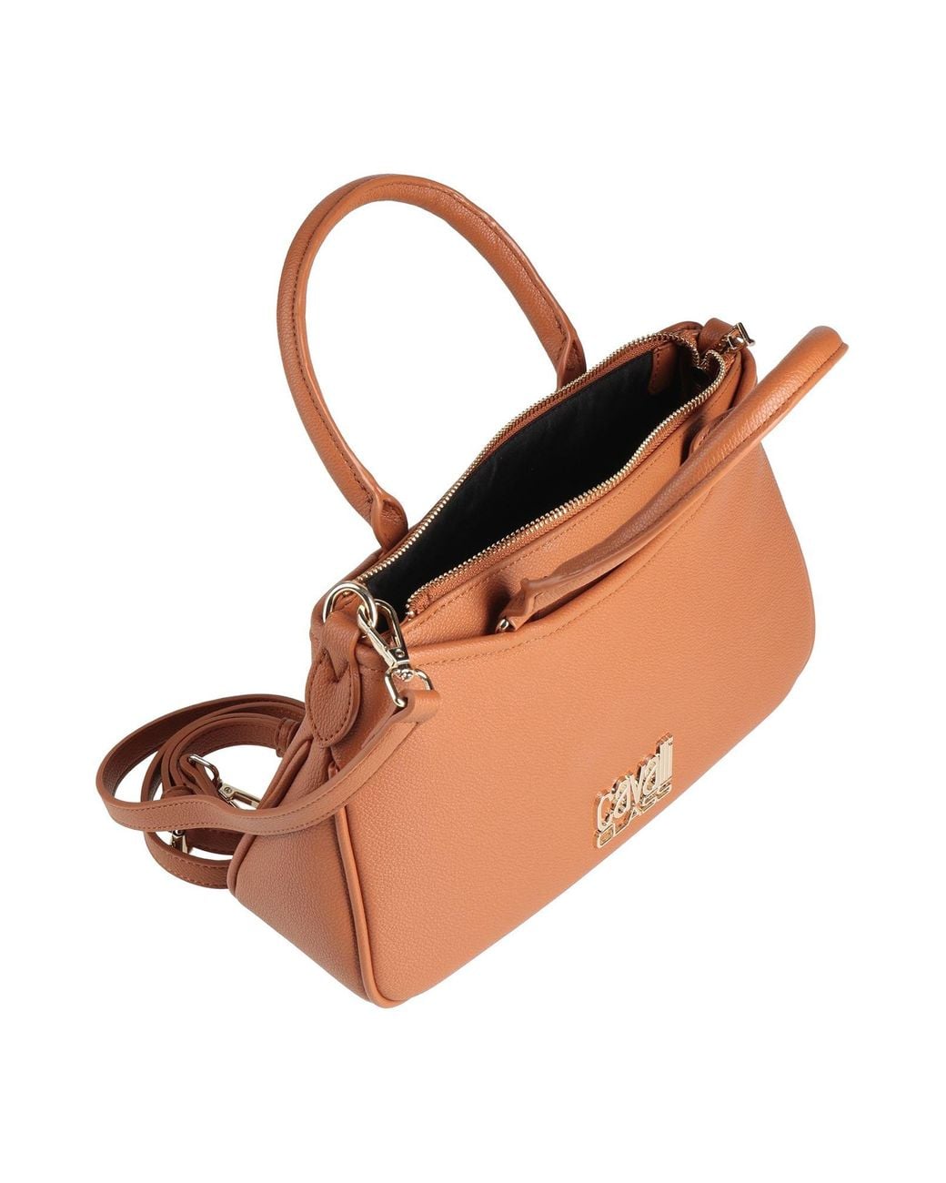 Roberto Cavalli Brown Handbags