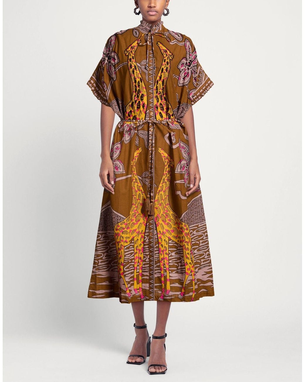 CONNOR & BLAKE Brown Maxi Dress
